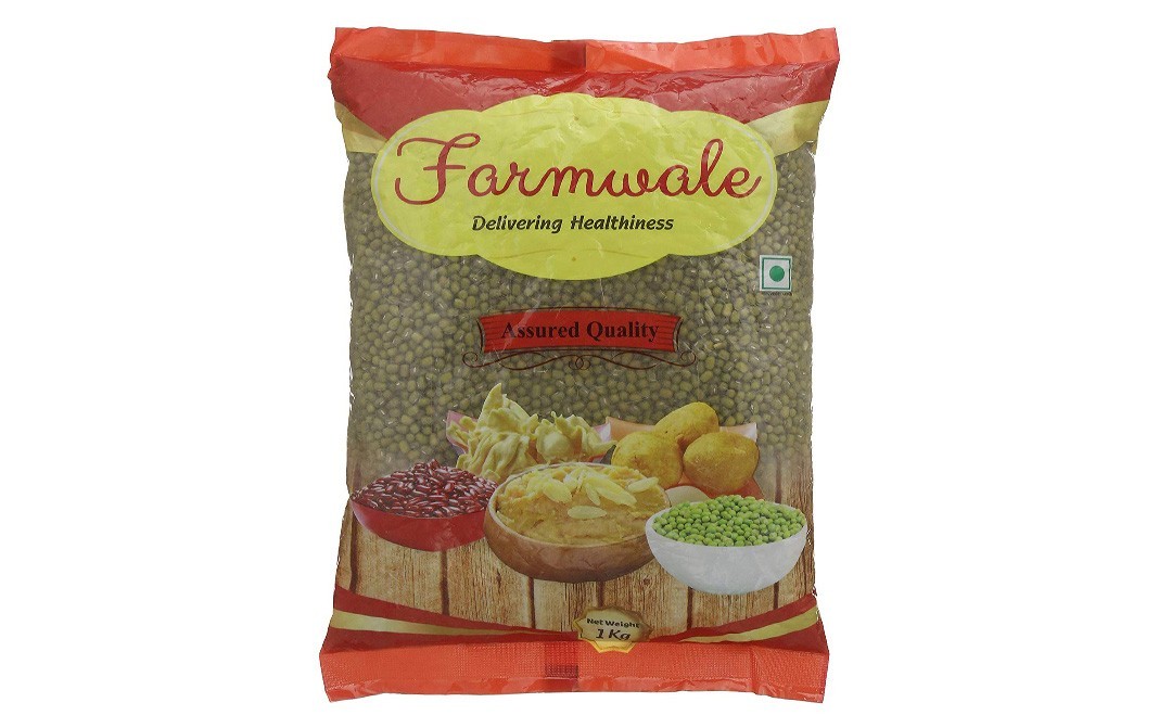 Farmwale Moong Whole    Pack  1 kilogram